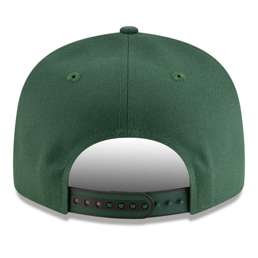 New Era Milwaukee Bucks 2025 NBA Tip Off Split Panel 9FIFTY Snapback Hat White/Hunter Green