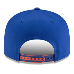 New Era New York Knicks 2025 NBA Tip Off Split Panel 9FIFTY Snapback Hat White/Blue