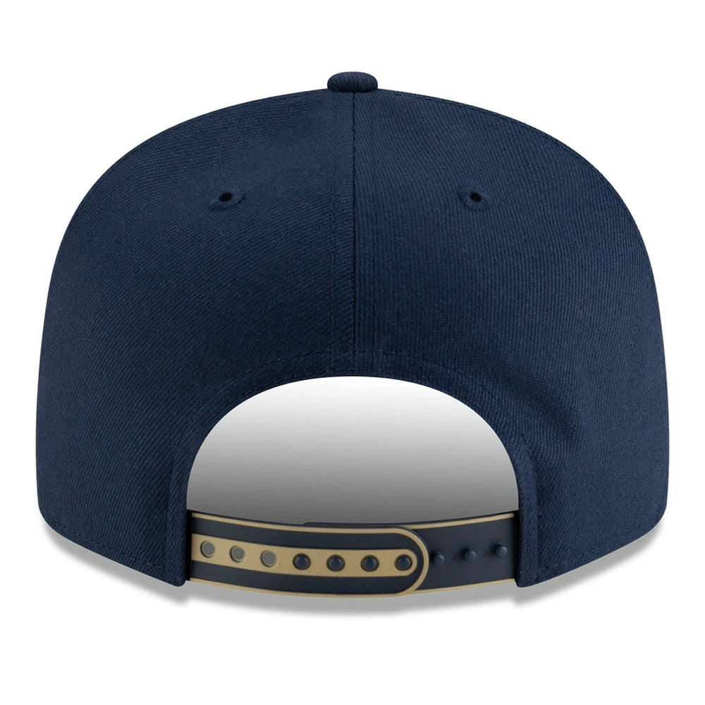 New Era New Orleans Pelicans 2025 NBA Tip Off Split Panel 9FIFTY Snapback Hat White/Navy