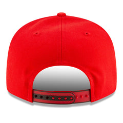 New Era Toronto Raptors 2025 NBA Tip Off Split Panel 9FIFTY Snapback Hat White/Red