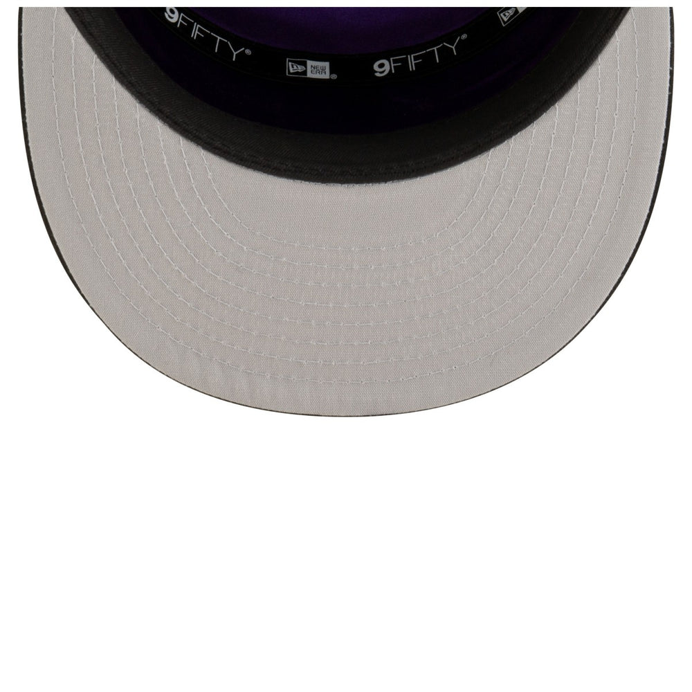 New Era Sacramento Kings 2025 NBA Tip Off Split Panel 9FIFTY Snapback Hat White/Black
