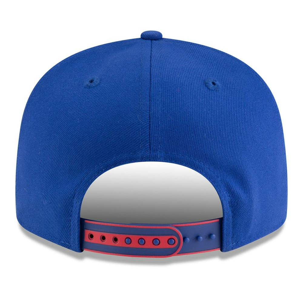 New Era Philadelphia 76ers 2025 NBA Tip Off Split Panel 9FIFTY Snapback Hat White/Blue