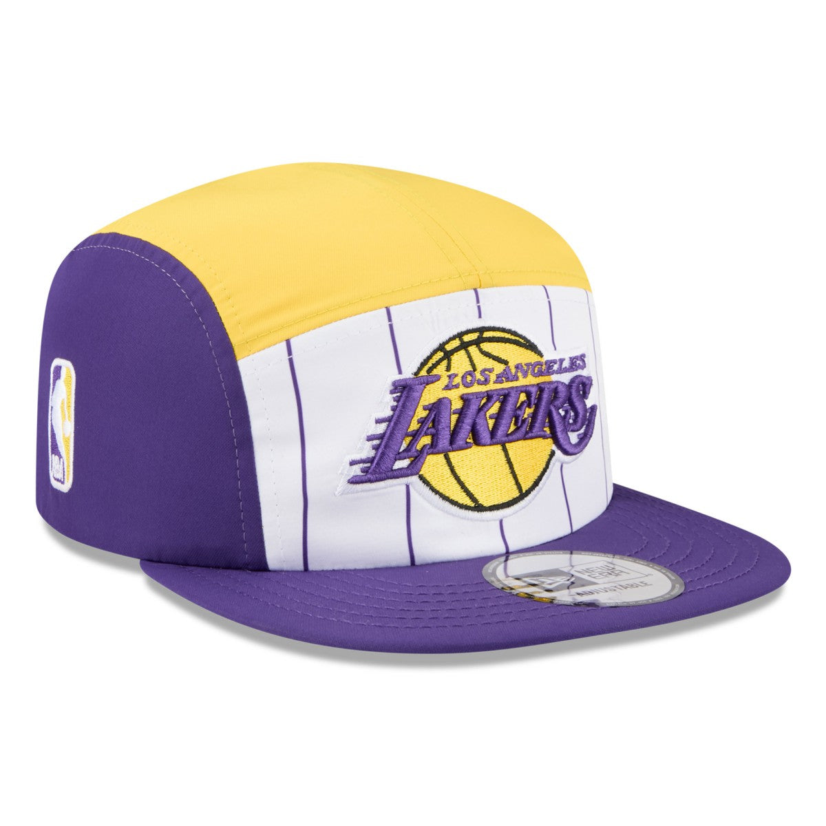 New Era Los Angeles Lakers 2025 NBA Tip Off Camper Adjustable Hat White/Purple