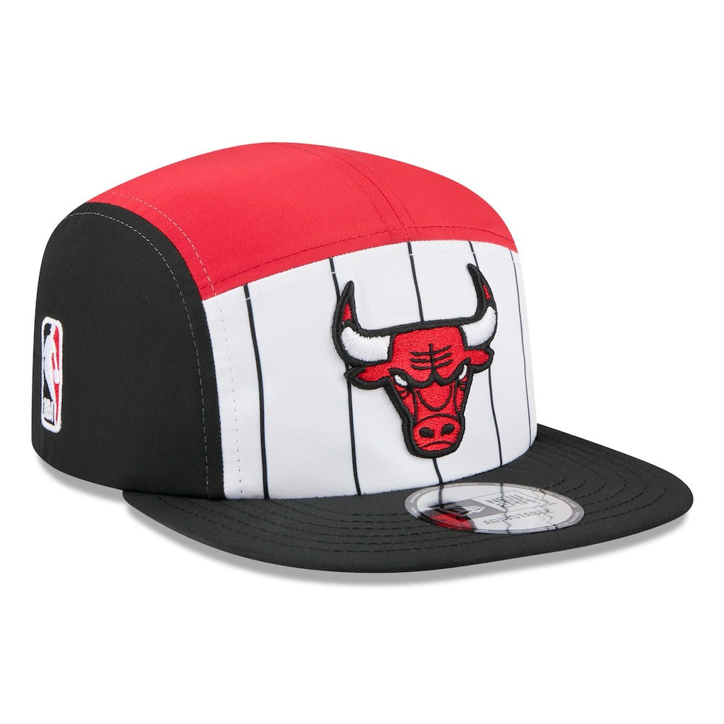 New Era Chicago Bulls 2025 NBA Tip Off Camper Adjustable Hat White/Black
