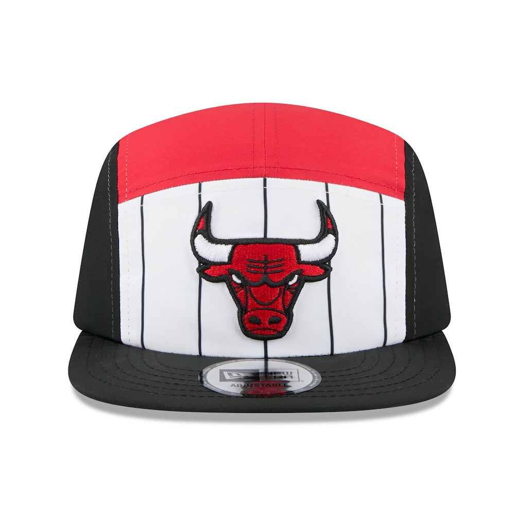 New Era Chicago Bulls 2025 NBA Tip Off Camper Adjustable Hat White/Black