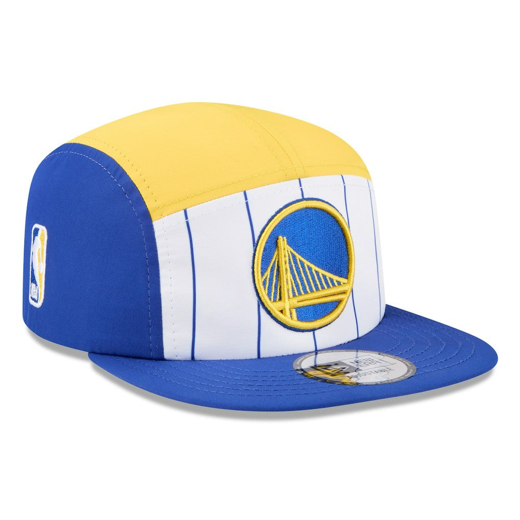 New Era Golden State Warriors 2025 NBA Tip Off Camper Adjustable Hat White/Royal