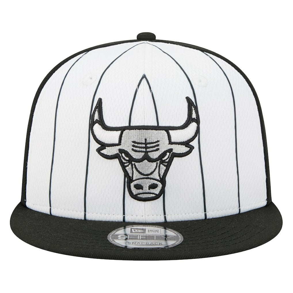 New Era Chicago Bulls 2025 NBA Tip Off 9FIFTY Snapback Hat White