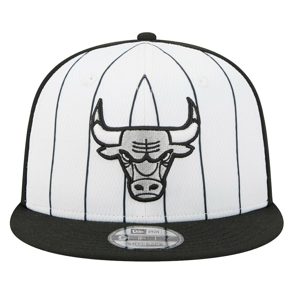 New Era Chicago Bulls 2025 NBA Tip Off 9FIFTY Snapback Hat White