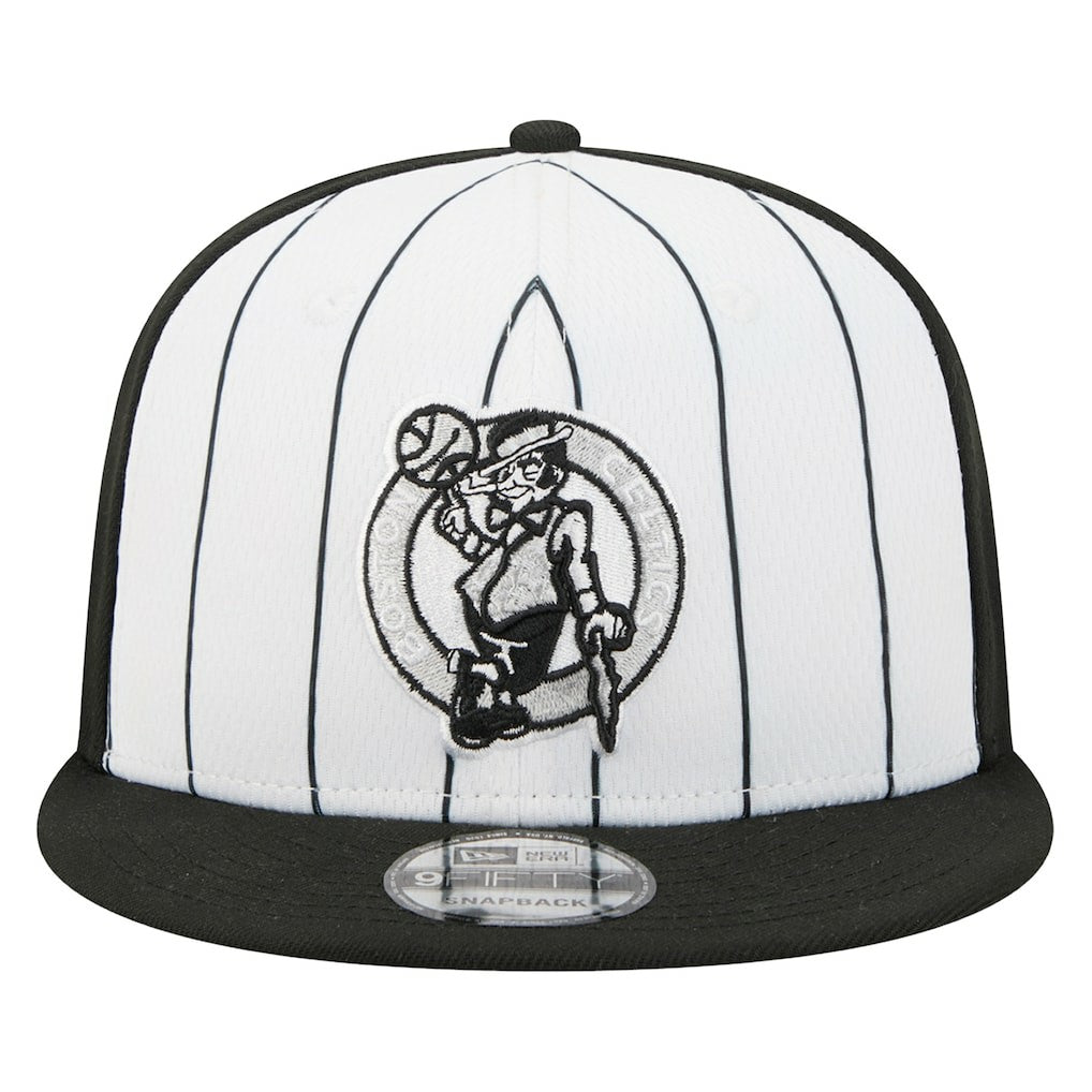 New Era Boston Celtics 2025 NBA Tip Off 9FIFTY Snapback Hat White