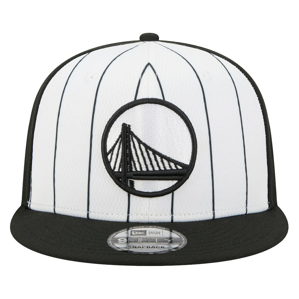 New Era Golden State Warriors 2025 NBA Tip Off 9FIFTY Snapback Hat White