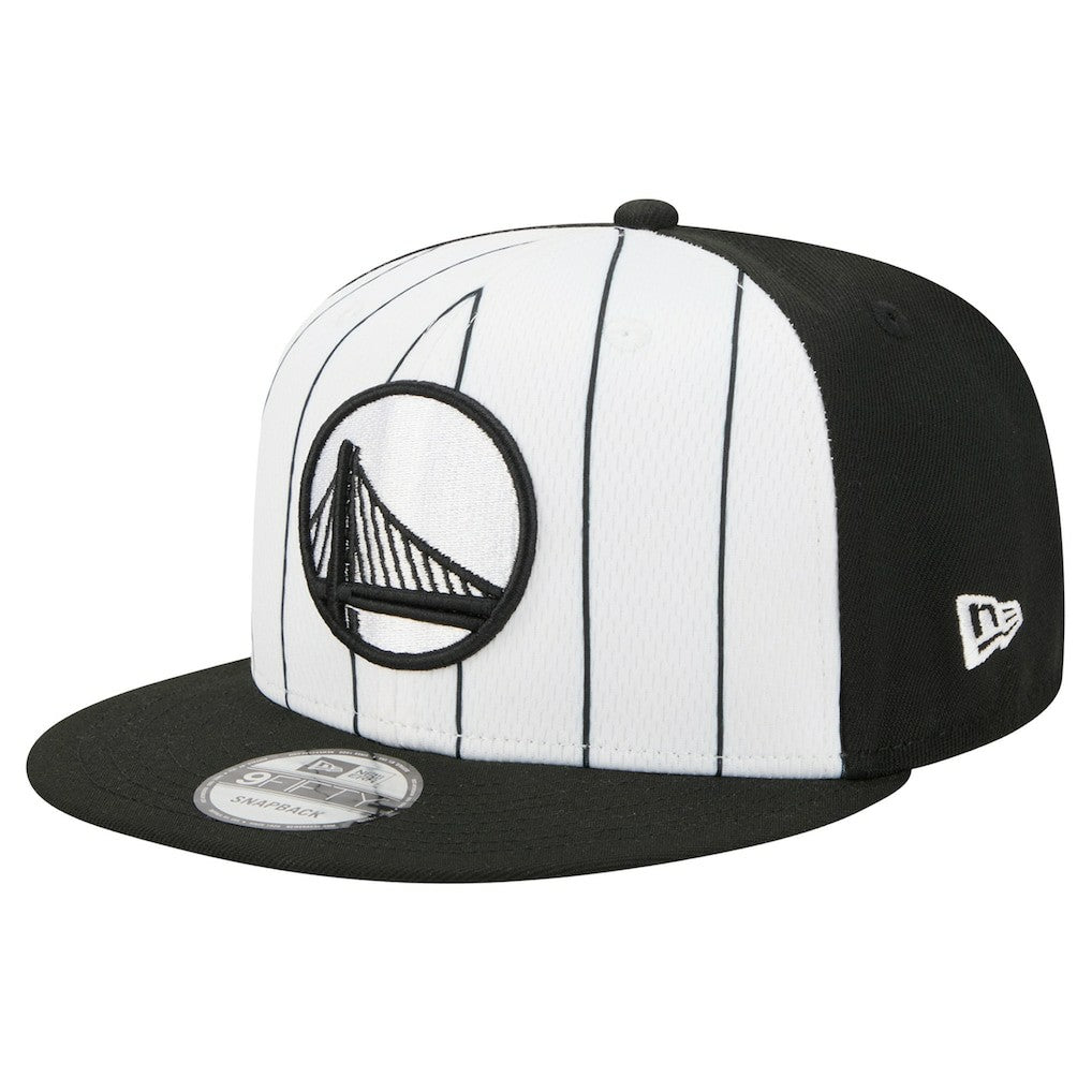 New Era Golden State Warriors 2025 NBA Tip Off 9FIFTY Snapback Hat White