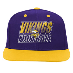 Minnesota Vikings Outerstuff Youth Team Gradient Deadstock Snapback Hat - Purple - NFL