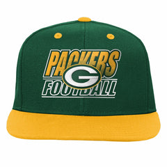 Green Bay Packers Outerstuff Youth Team Gradient Deadstock Snapback Hat - Green - NFL