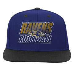Baltimore Ravens Outerstuff Youth Team Gradient Deadstock Snapback Hat - Purple - NFL