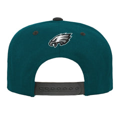 Philadelphia Eagles Outerstuff Youth Team Gradient Deadstock Snapback Hat - Midnight Green - NFL
