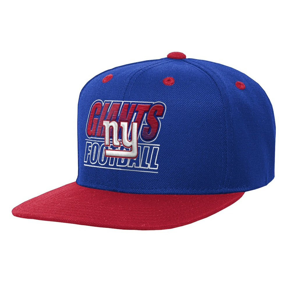 New York Giants Outerstuff Youth Team Gradient Deadstock Snapback Hat - Royal - NFL