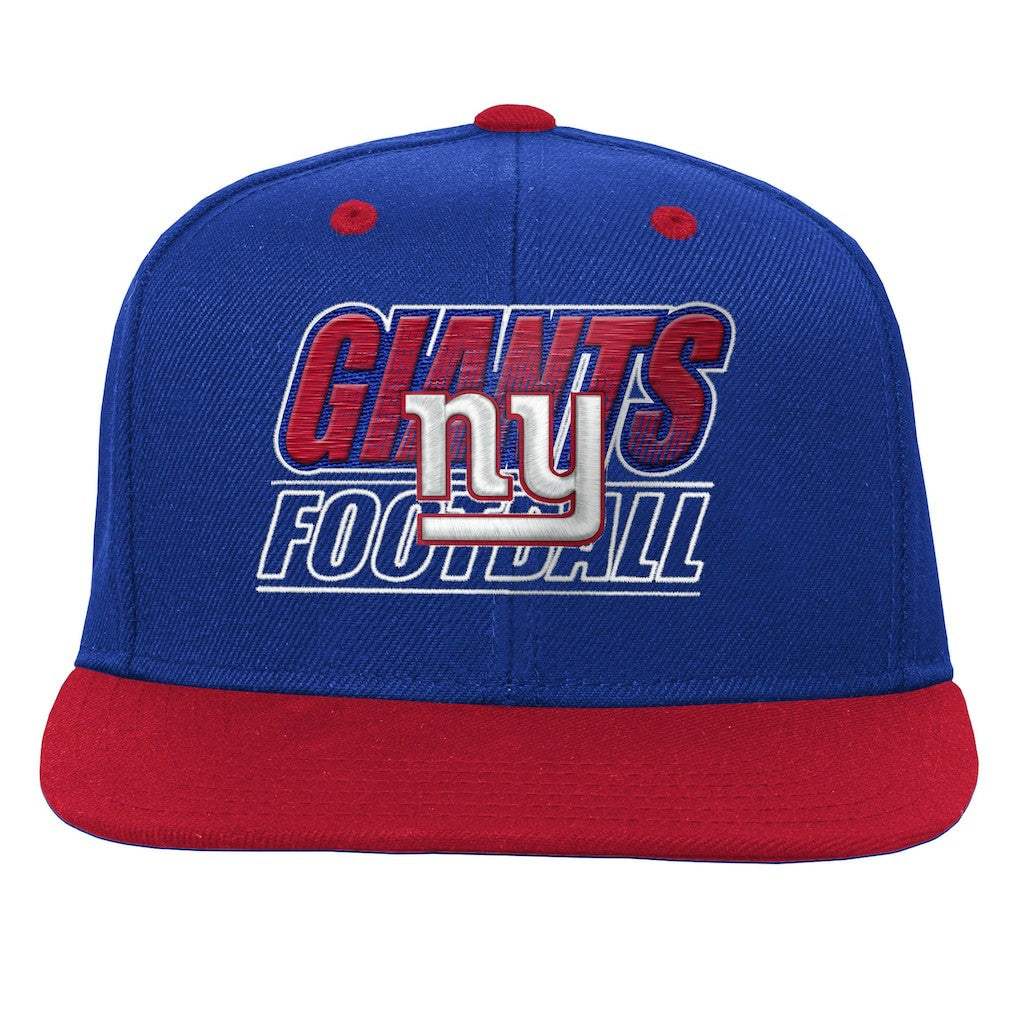 New York Giants Outerstuff Youth Team Gradient Deadstock Snapback Hat - Royal - NFL