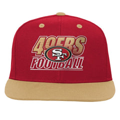 San Francisco 49ers Outerstuff Youth Team Gradient Deadstock Snapback Hat - Scarlet - NFL