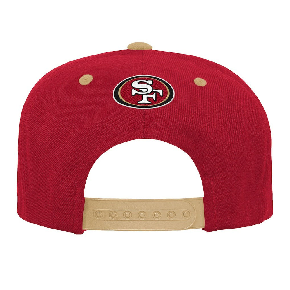 San Francisco 49ers Outerstuff Youth Team Gradient Deadstock Snapback Hat - Scarlet - NFL