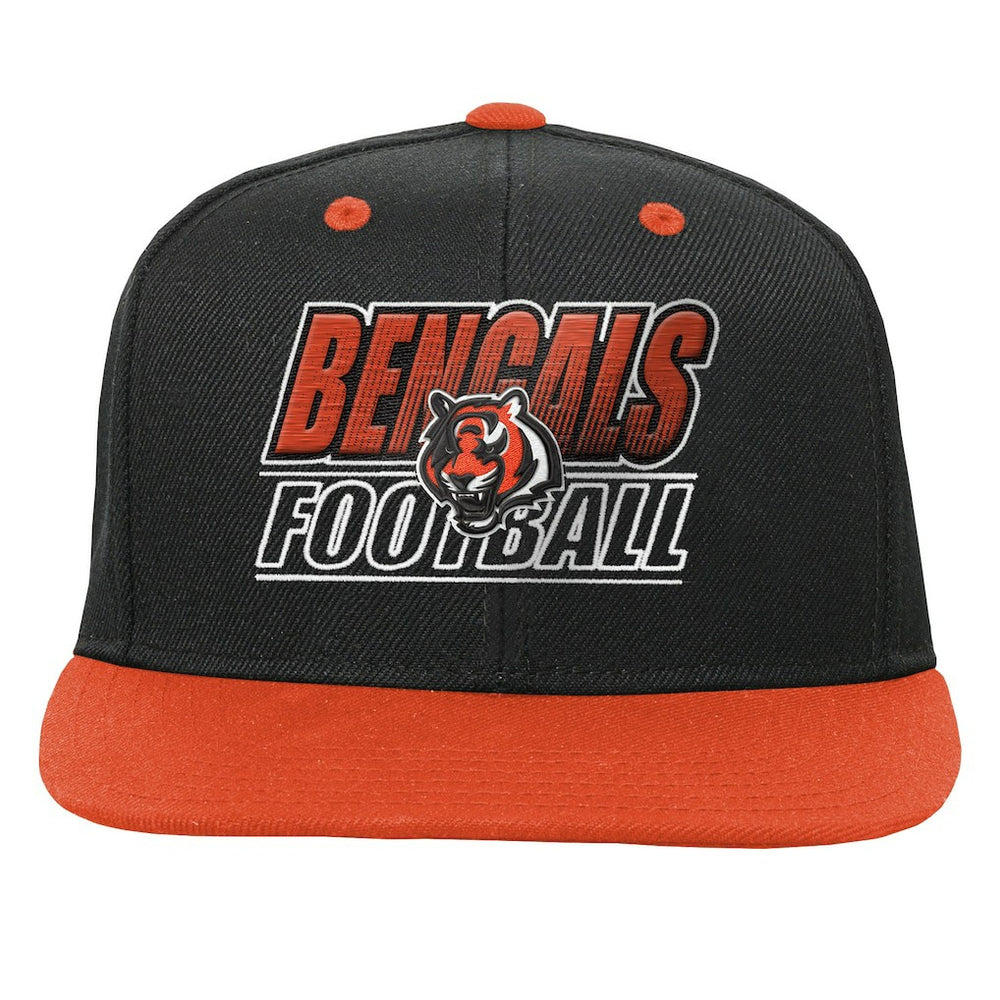 Cincinnati Bengals Outerstuff Youth Team Gradient Deadstock Snapback Hat - Black - NFL