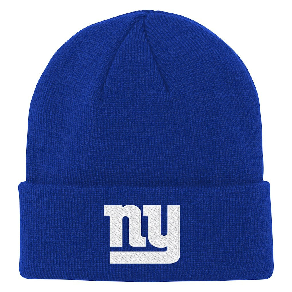 New York Giants Outerstuff Youth Team Gradient Cuffed Knit Hat - Royal - NFL