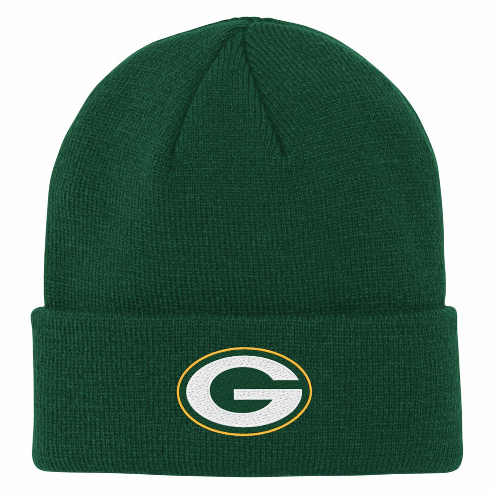 Green Bay Packers Outerstuff Youth Team Gradient Cuffed Knit Hat - Green - NFL