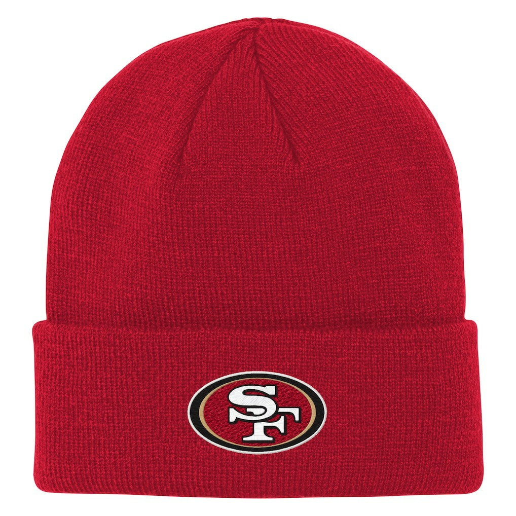 San Francisco 49ers Outerstuff Youth Team Gradient Cuffed Knit Hat - Scarlet - NFL