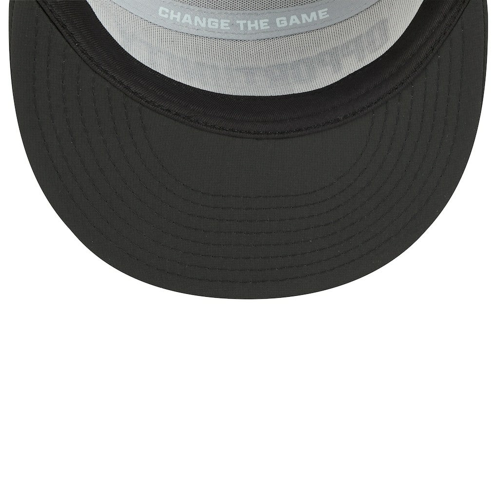 Las Vegas Raiders New Era 2025 Inspire Change Split Panel 9FIFTY Snapback Hat - White/Black - NFL