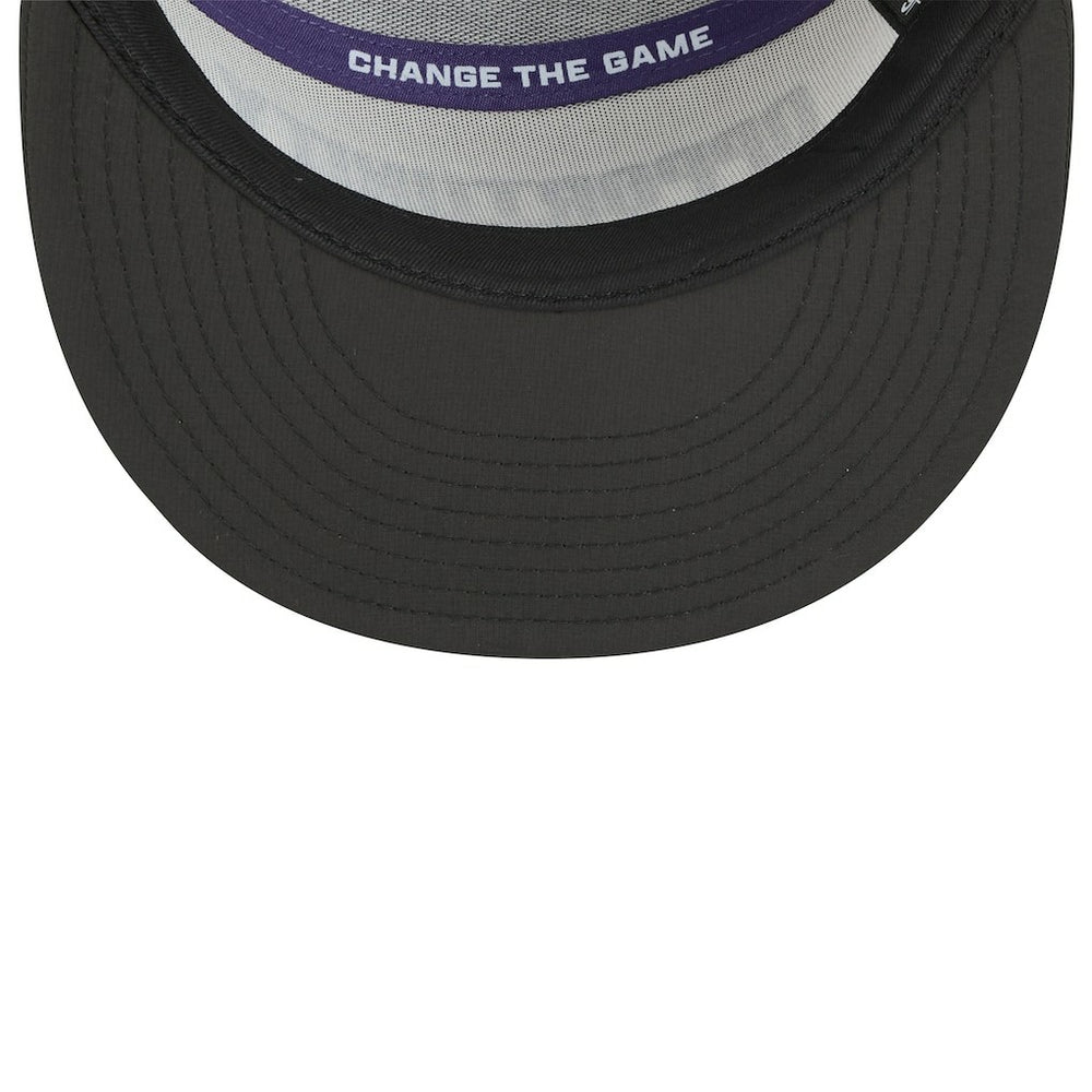 Baltimore Ravens New Era 2025 Inspire Change Split Panel 9FIFTY Snapback Hat - White/Black - NFL