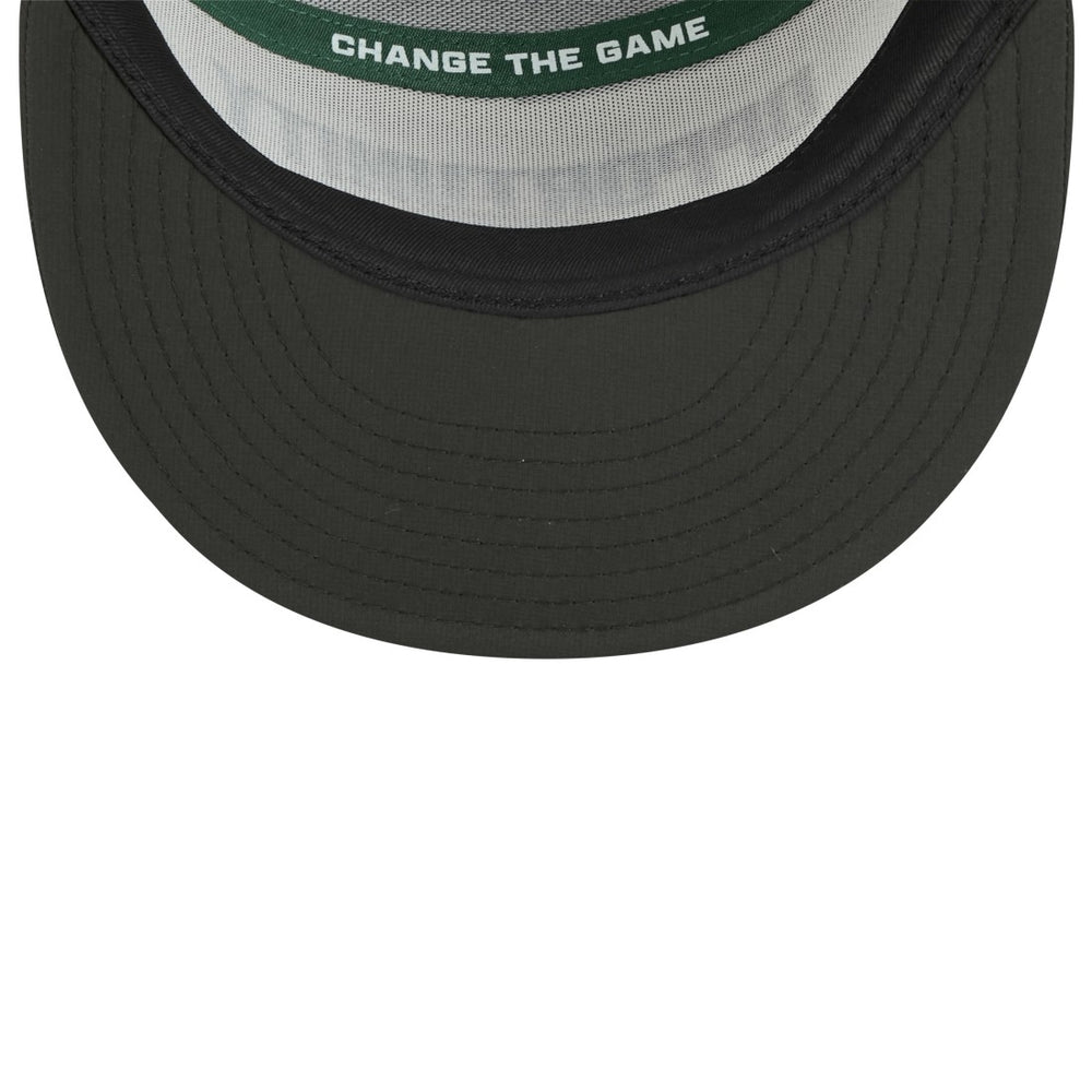 Green Bay Packers New Era 2025 Inspire Change Split Panel 9FIFTY Snapback Hat - White/Black - NFL
