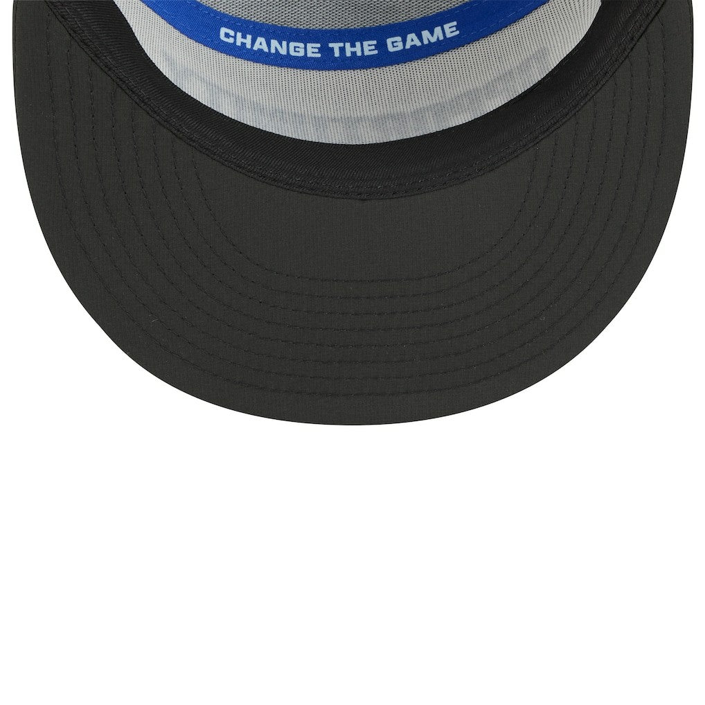 Los Angeles Rams New Era 2025 Inspire Change Split Panel 9FIFTY Snapback Hat - White/Black - NFL