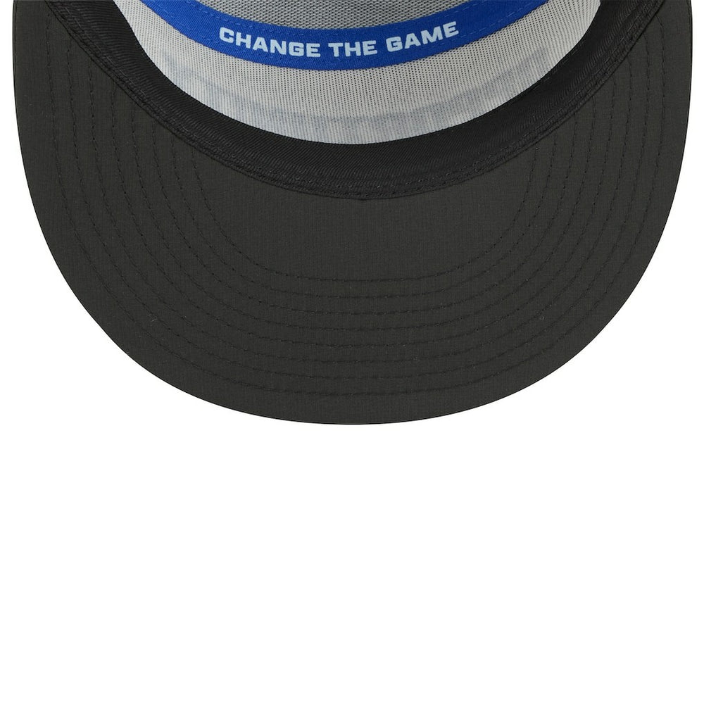 Los Angeles Rams New Era 2025 Inspire Change Split Panel 9FIFTY Snapback Hat - White/Black - NFL