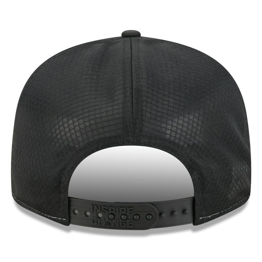 Miami Dolphins New Era 2025 Inspire Change Split Panel 9FIFTY Snapback Hat - White/Black - NFL