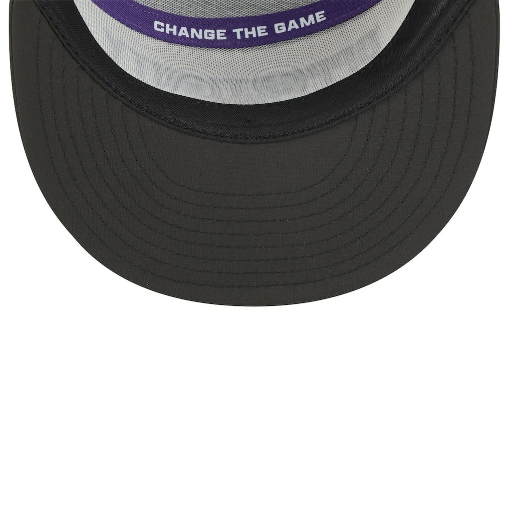 Minnesota Vikings New Era 2025 Inspire Change Split Panel 9FIFTY Snapback Hat - White/Black - NFL