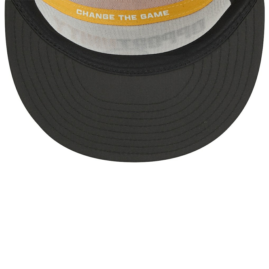 Pittsburgh Steelers New Era 2025 Inspire Change Split Panel 9FIFTY Snapback Hat - White/Black - NFL