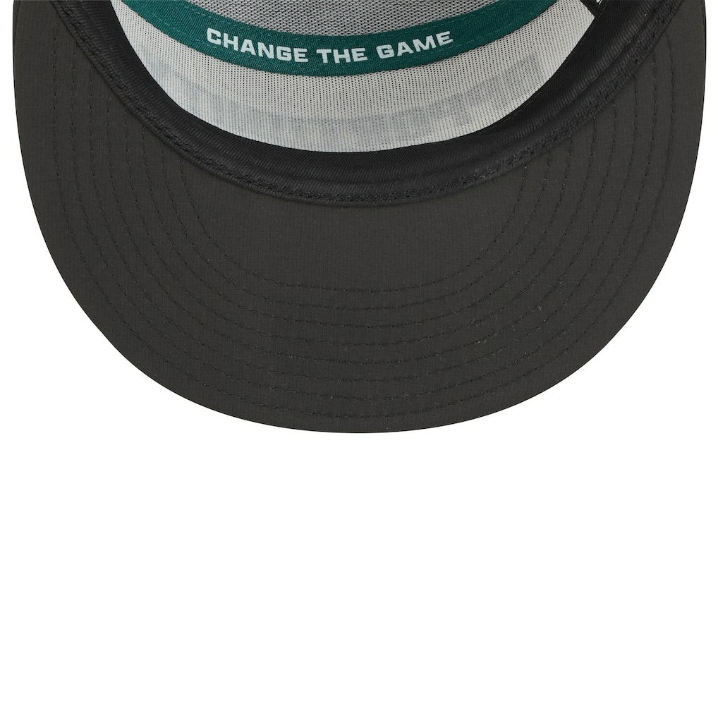 Philadelphia Eagles New Era 2025 Inspire Change Split Panel 9FIFTY Snapback Hat - White/Black - NFL