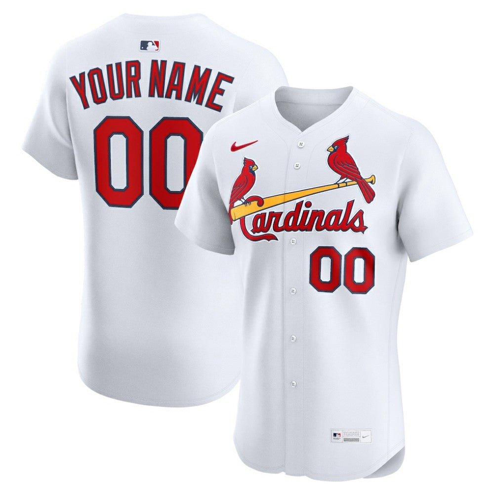 St. Louis Cardinals Nike Home Elite Custom Jersey Discount