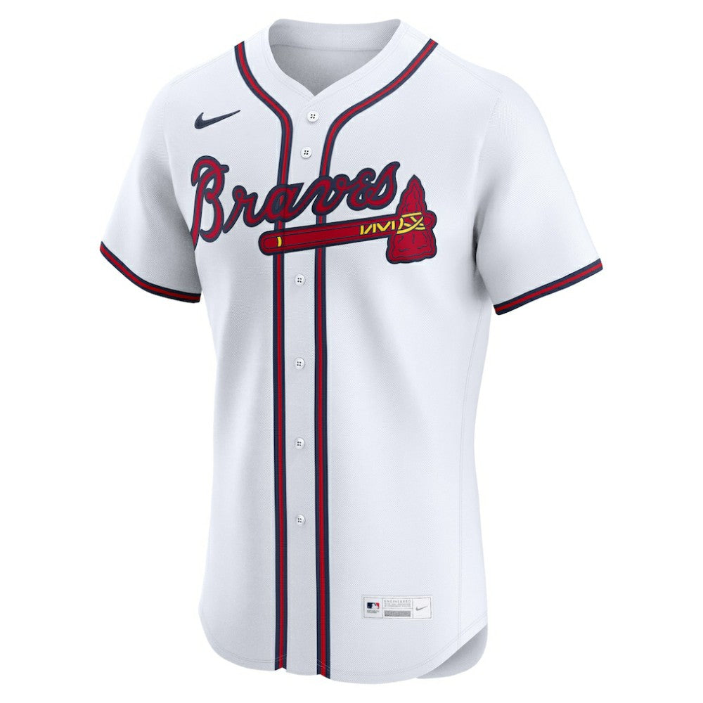 Atlanta Braves Nike Home Elite Custom Jersey for sale