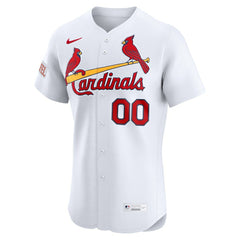 St. Louis Cardinals Nike Home Elite Sponsor Patch Custom Jersey Near Me