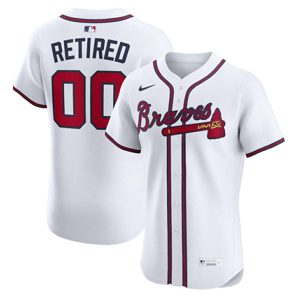Atlanta Braves Nike  Home Elite Pick-A-Player Retired Roster Jersey Discount