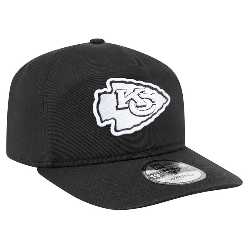 Kansas City Chiefs New Era 19TWENTY Adjustable Hat - Black/White - NFL