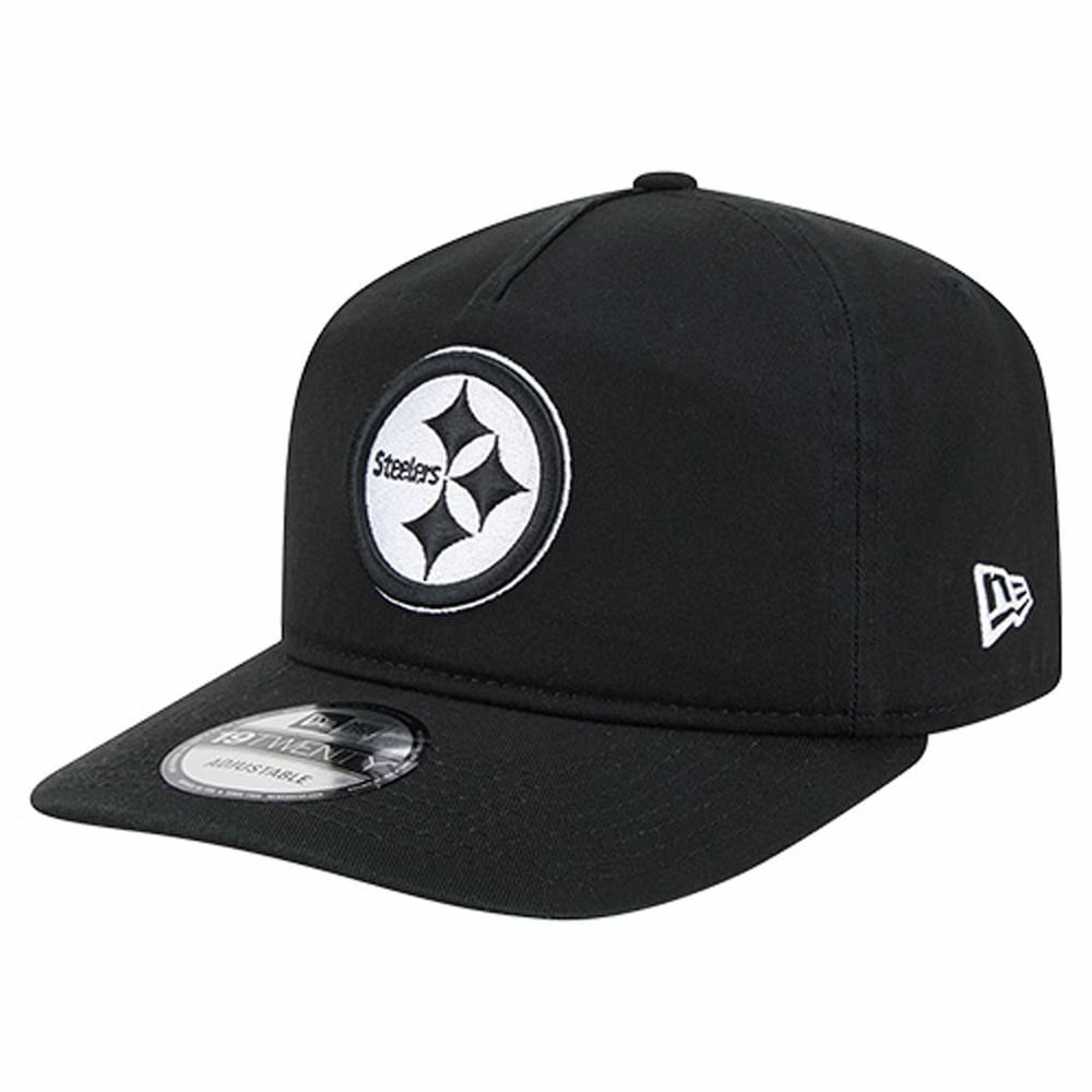 Pittsburgh Steelers New Era 19TWENTY Adjustable Hat - Black/White - NFL