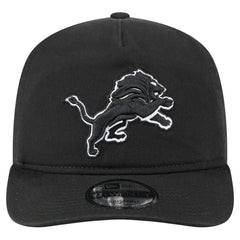 Detroit Lions New Era 19TWENTY Adjustable Hat - Black/White - NFL