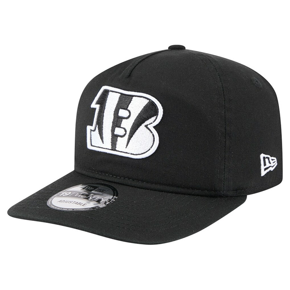 Cincinnati Bengals New Era 19TWENTY Adjustable Hat - Black/White - NFL