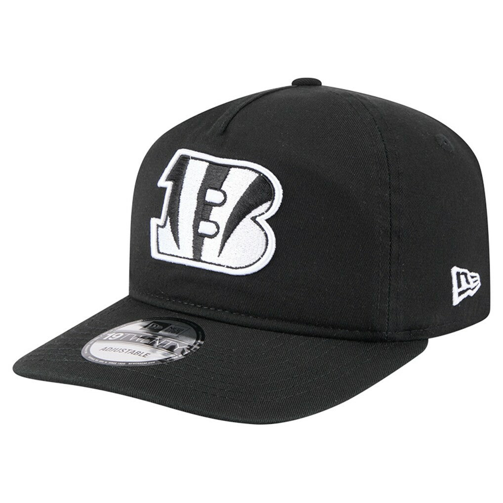 Cincinnati Bengals New Era 19TWENTY Adjustable Hat - Black/White - NFL