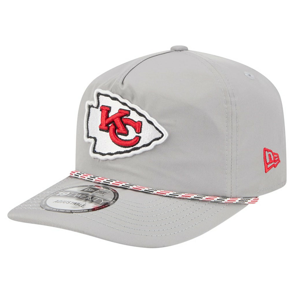 Kansas City Chiefs New Era Rope 19TWENTY Hat - Gray - NFL
