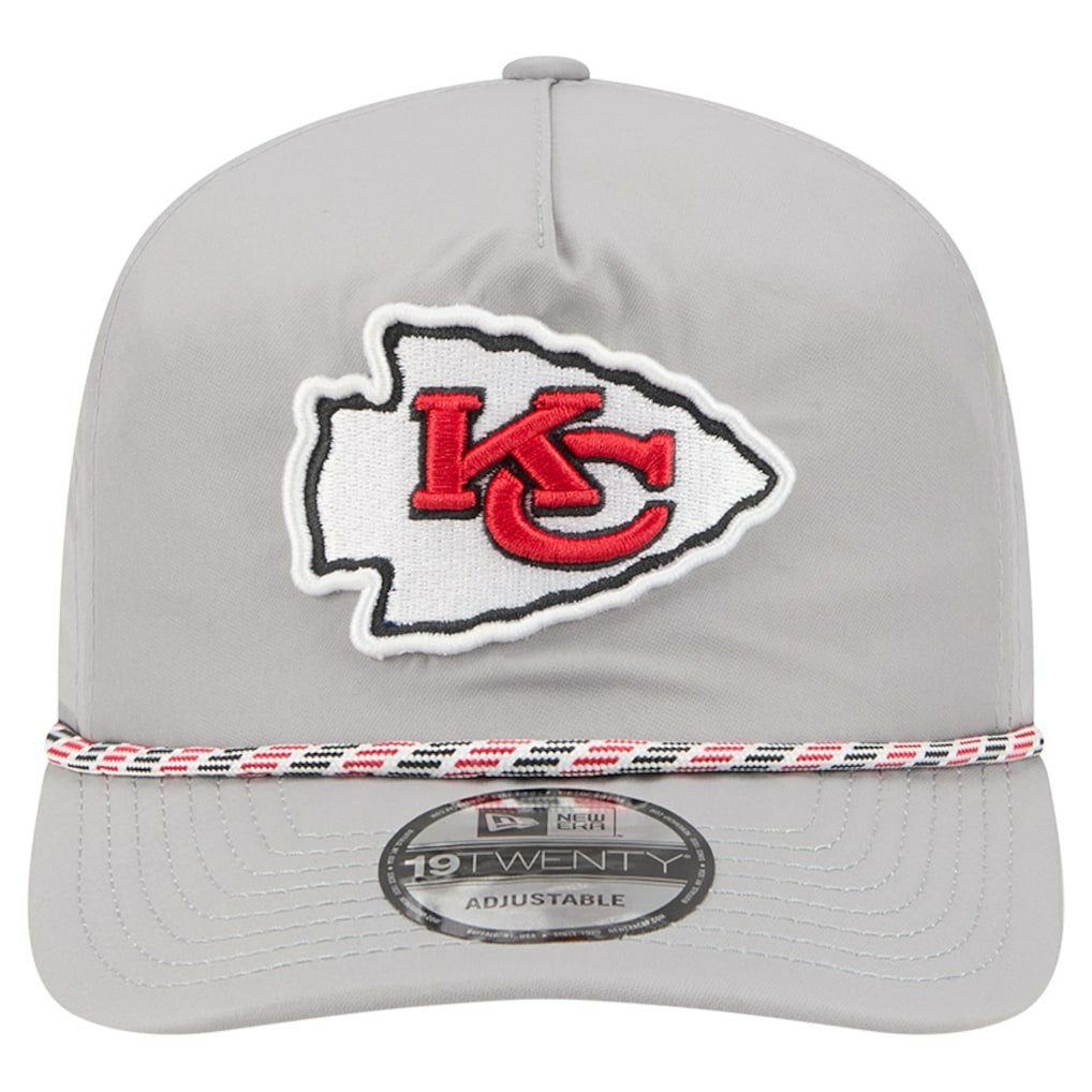 Kansas City Chiefs New Era Rope 19TWENTY Hat - Gray - NFL