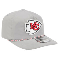 Kansas City Chiefs New Era Rope 19TWENTY Hat - Gray - NFL