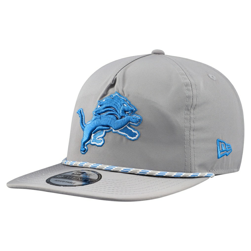 Detroit Lions New Era Rope 19TWENTY Hat - Silver - NFL