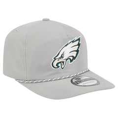 Philadelphia Eagles New Era Rope 19TWENTY Hat - Silver - NFL